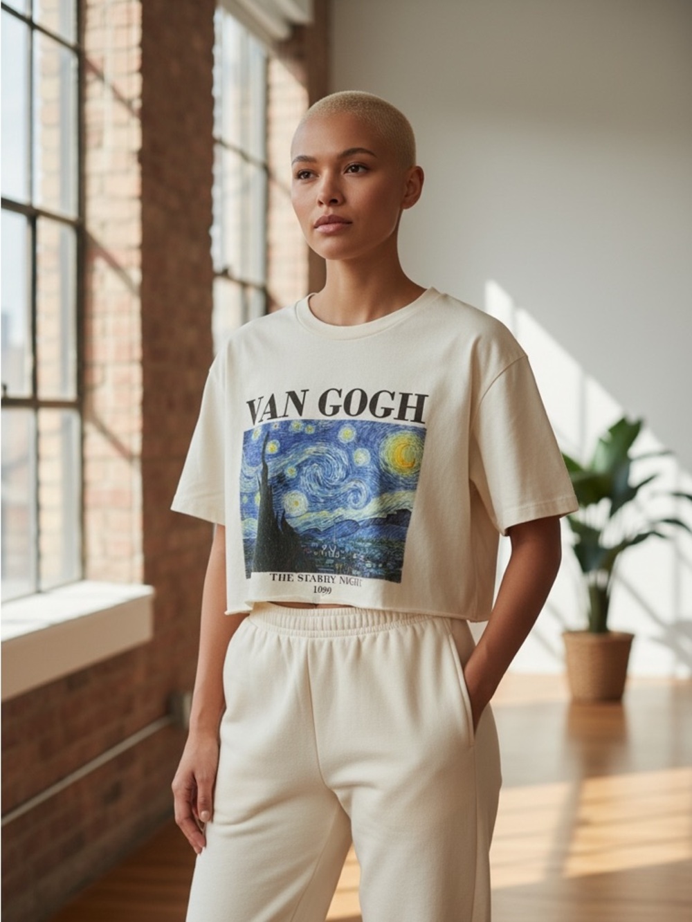 Van Gogh Starry Night Graphic Tee